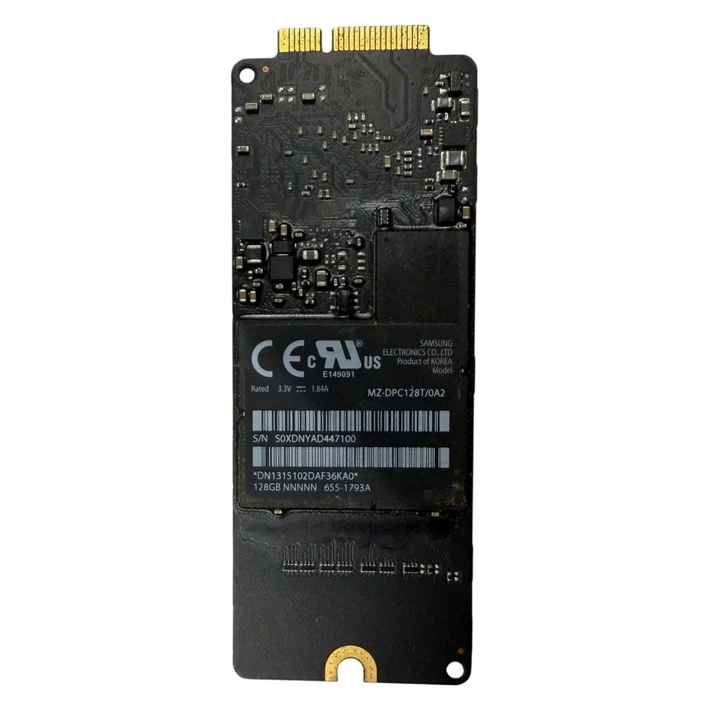 Samsung 128GB SSD MZ-DPC128T/0A2 655-1793A Apple MacBook Pro 2012-2013